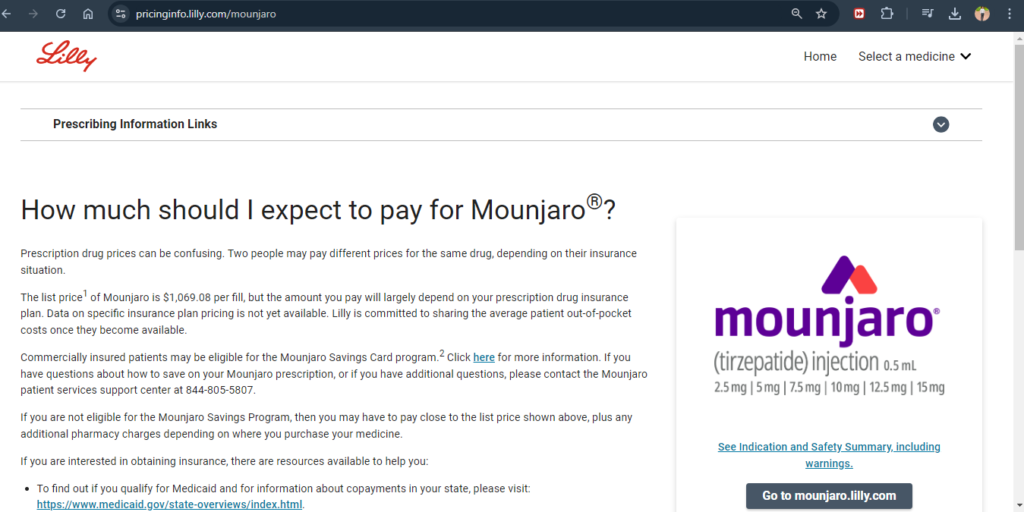 Mounjaro Weight Loss- Mounjaro Pricing